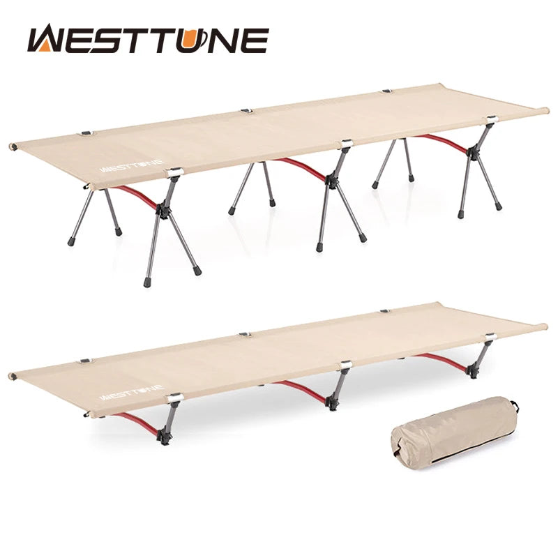 Ultralight Camping Cot Folding Bed for Hiking and Travel