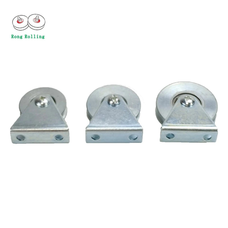 Fixed U-Groove Wire-Rope Pulleys, Pair