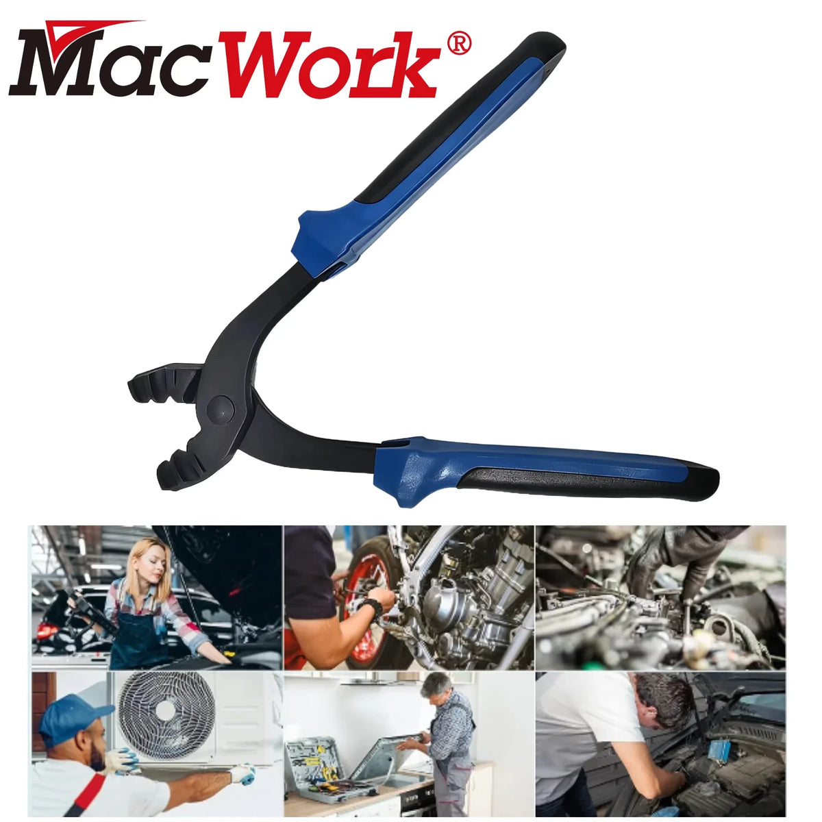Brake Line Bending Pliers for 3/16- and 1/4-Inch Tubing