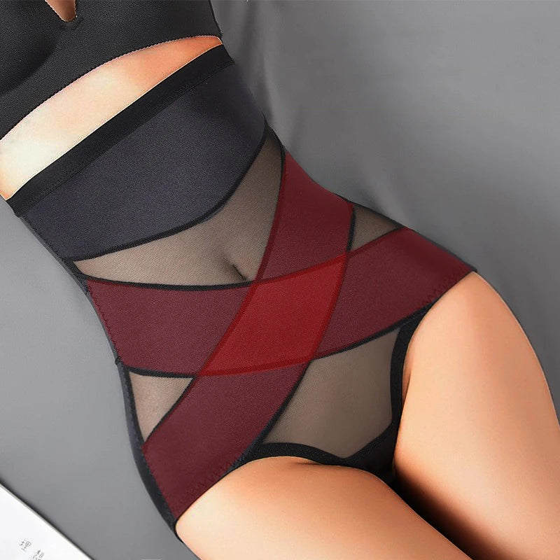 Sexy Cross Body Shaper High Waist Panties Women Underwear Girdle Belly Tummy Control Trainer Shapewear Slimming Underwear 