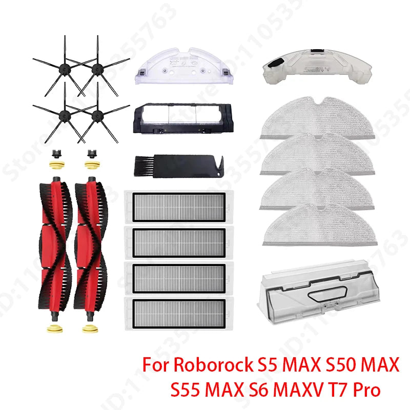 Replacement Parts for Selected Roborock S5 Max/S6 MaxV