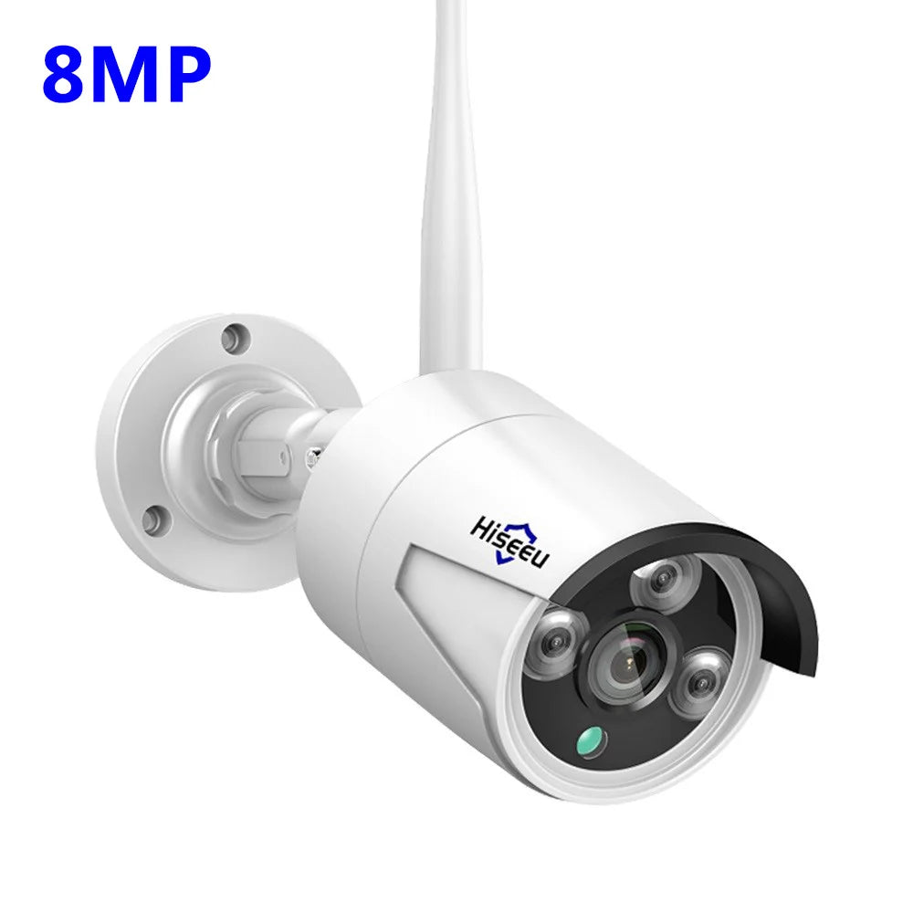 Wireless IP Security Camera 3MP Waterproof Bullet Camera