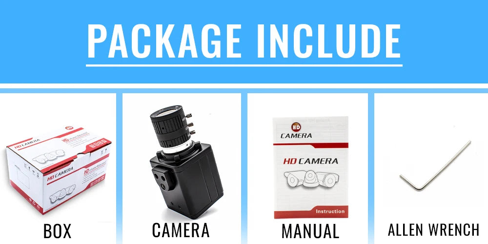 WGWK Caméra IP MINI 4K 3/4/5/8MP Zoom Manuel POE48V Objectif CS Boîtier Métallique Inspection Industrielle Sécurité Webcam Vidéo Surveillance