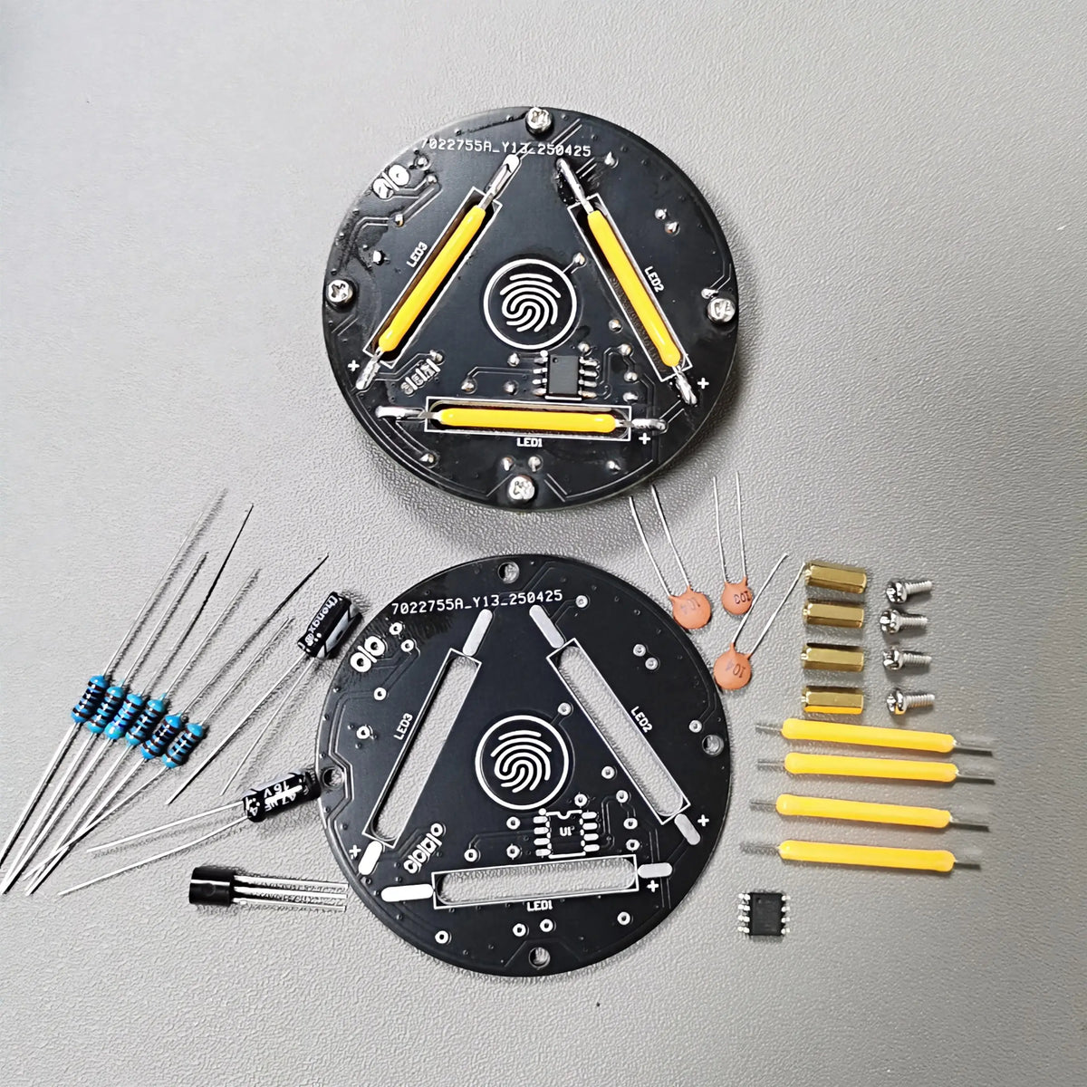 Kit de Engenharia DIY Eletrônico, Kit de Iluminação Suave, Kit de Regulação Sem Passos, Prática de Soldagem Eletrônica, Hobby DIY, Presente de Férias