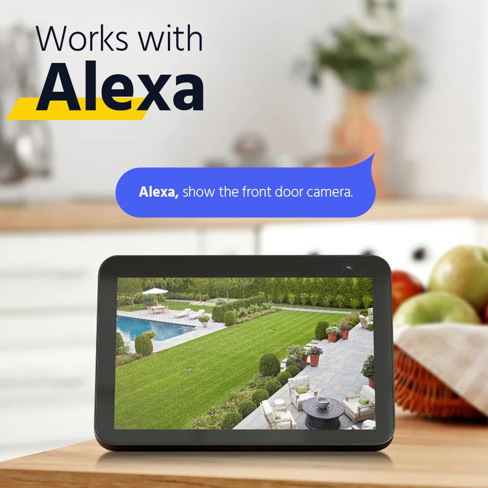 ANNKE Sistem de supraveghere video cu WiFi cu NVR 5MP, camere IP 3MP, înregistrare audio, camere de securitate, AI Detection, CCTV kit