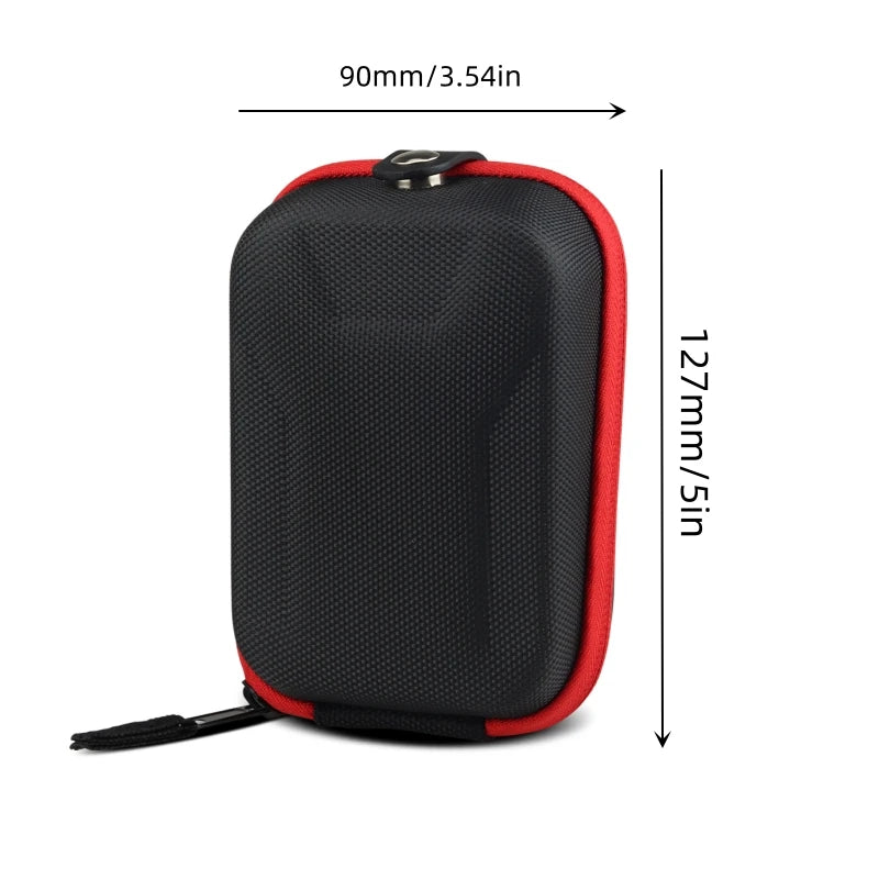 Hard-Shell Golf Rangefinder Case with Carabiner