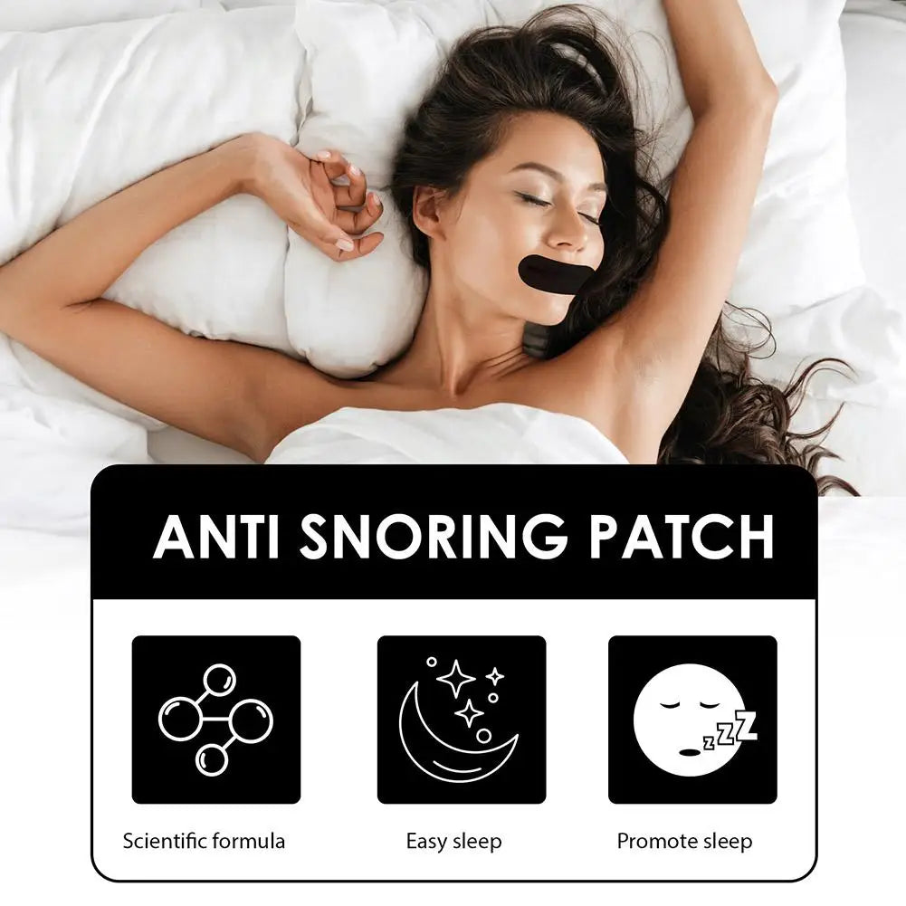 Stop Snoring Patch – Natural Mouth Tape for Better Sleep