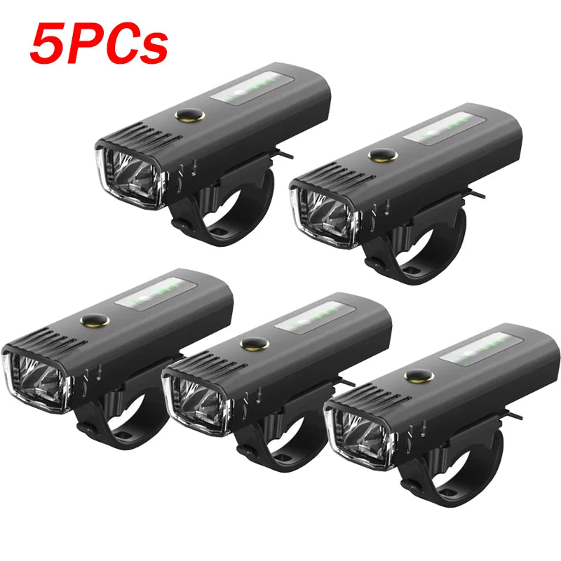 Rechargeable Bicycle Light - Front and Rear Options