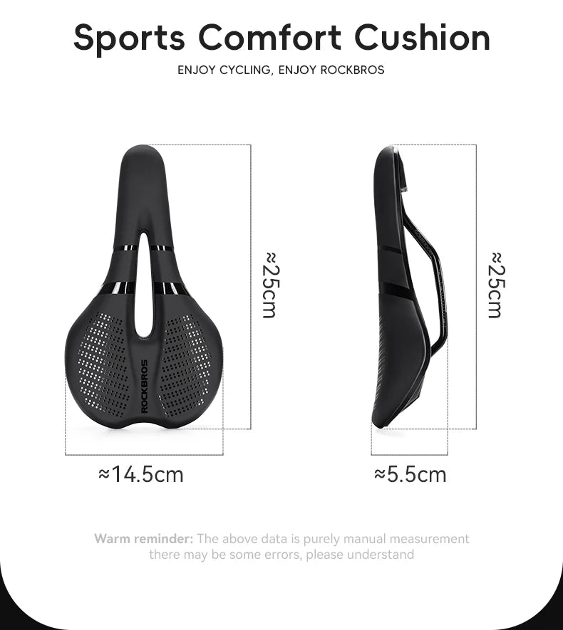 Ergonomické cyklistické sedlo, pohodlné kožené sedadlo na cestnú cyklistiku