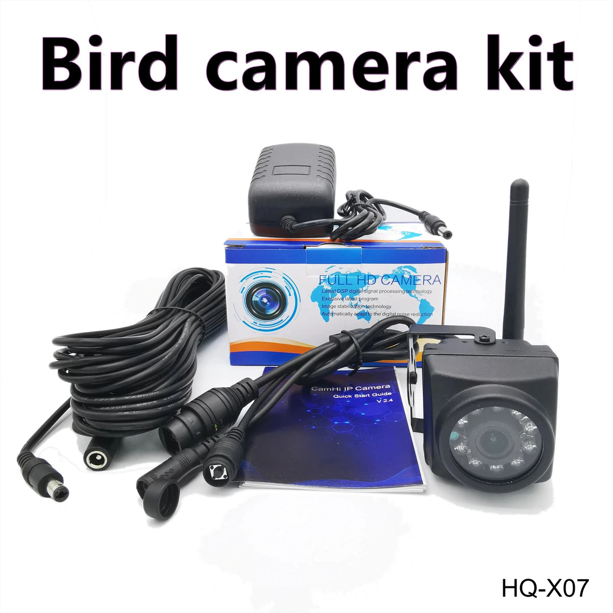 5MP 1080P Outdoor WiFi Bird Watching Camera Kit