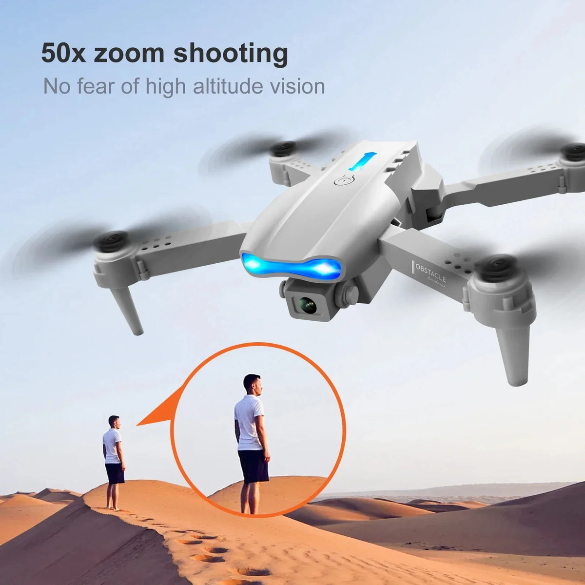 E99 Camera Quadcopter with Remote and Carry Bag