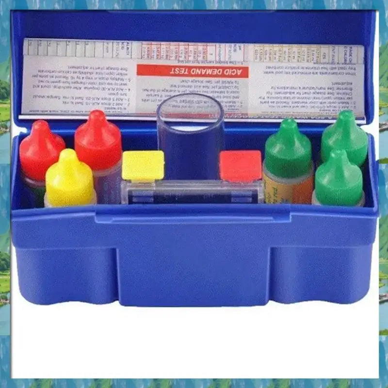 Vijf-wegs Reagent Test Kit voor Zwembad en Spa