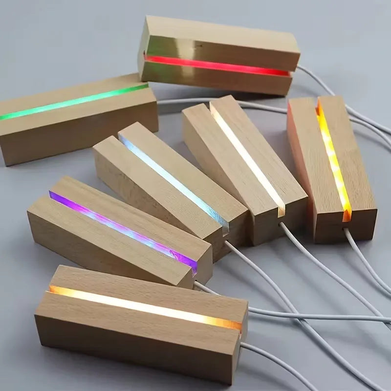 USB LED Display Base for Compatible Acrylic Art