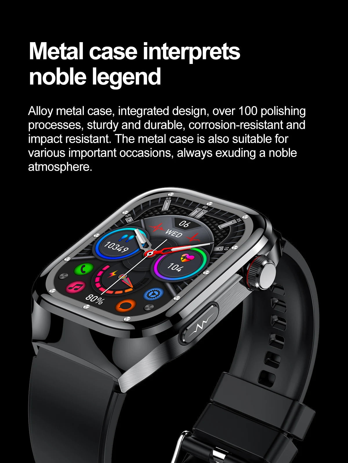 2025New Micro Physical Examination Smart Watch For Men Uric Acid Body Fat Five Organ Health Watches Bluetooth Call SmartBracelet 