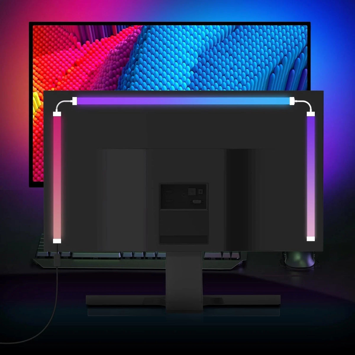 USB RGB monitorový podsvícení s synchronizací obrazovky