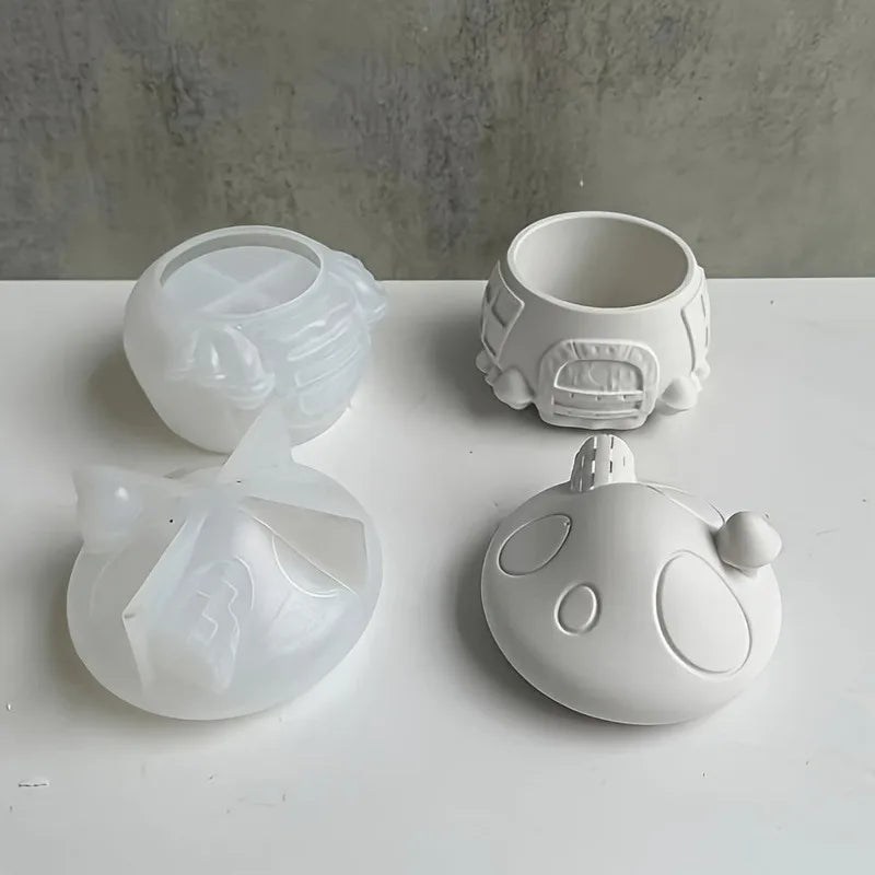 3D Mushroom Silicone Mould for Resin, Plaster and Cement