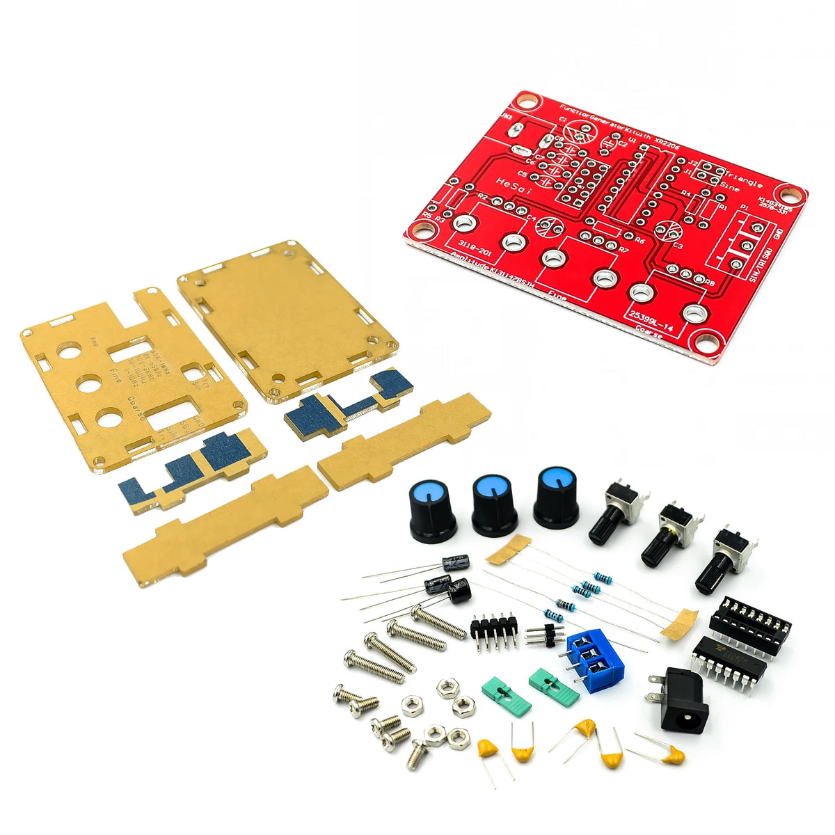 XR2206 Function Generator - DIY and Case Options