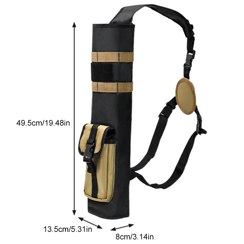 Adjustable Archery Quiver with Carrying Strap