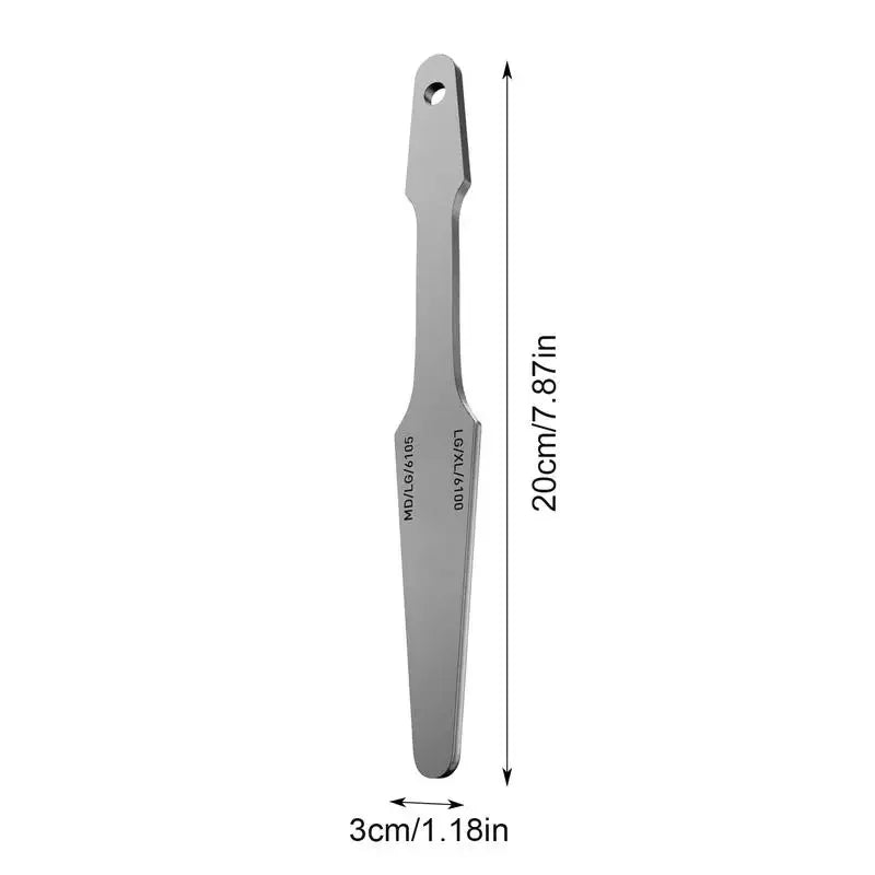 Dobbelt-sidet guitar fret file — 20 cm