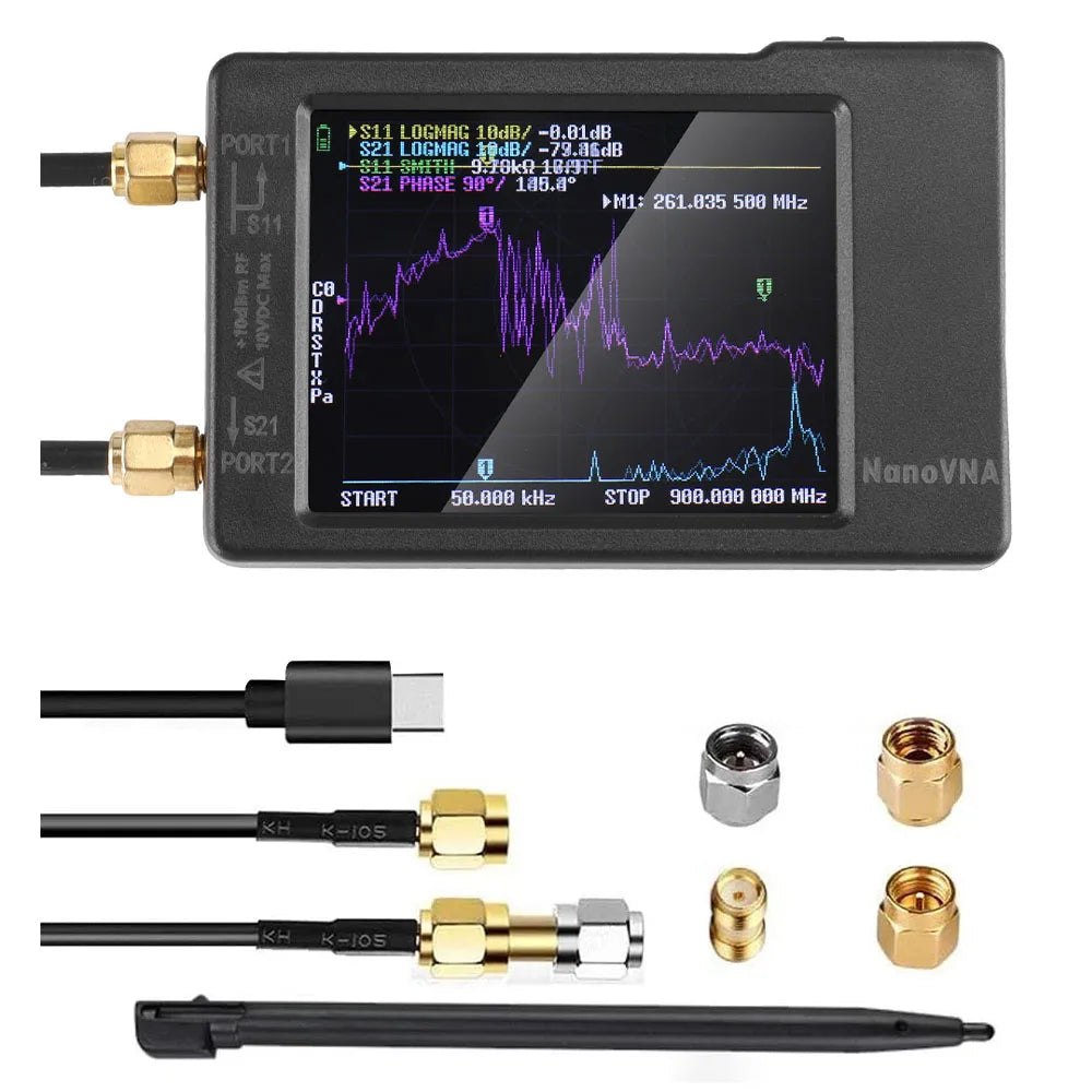 NanoVNA-H RF Vector Network Analyzer Kit