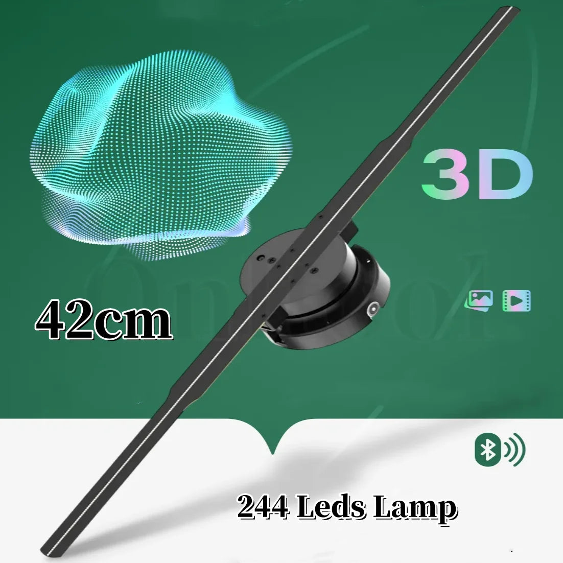 WLAN-LED-Hologramm-Lüfterdisplay - G42 oder PD42