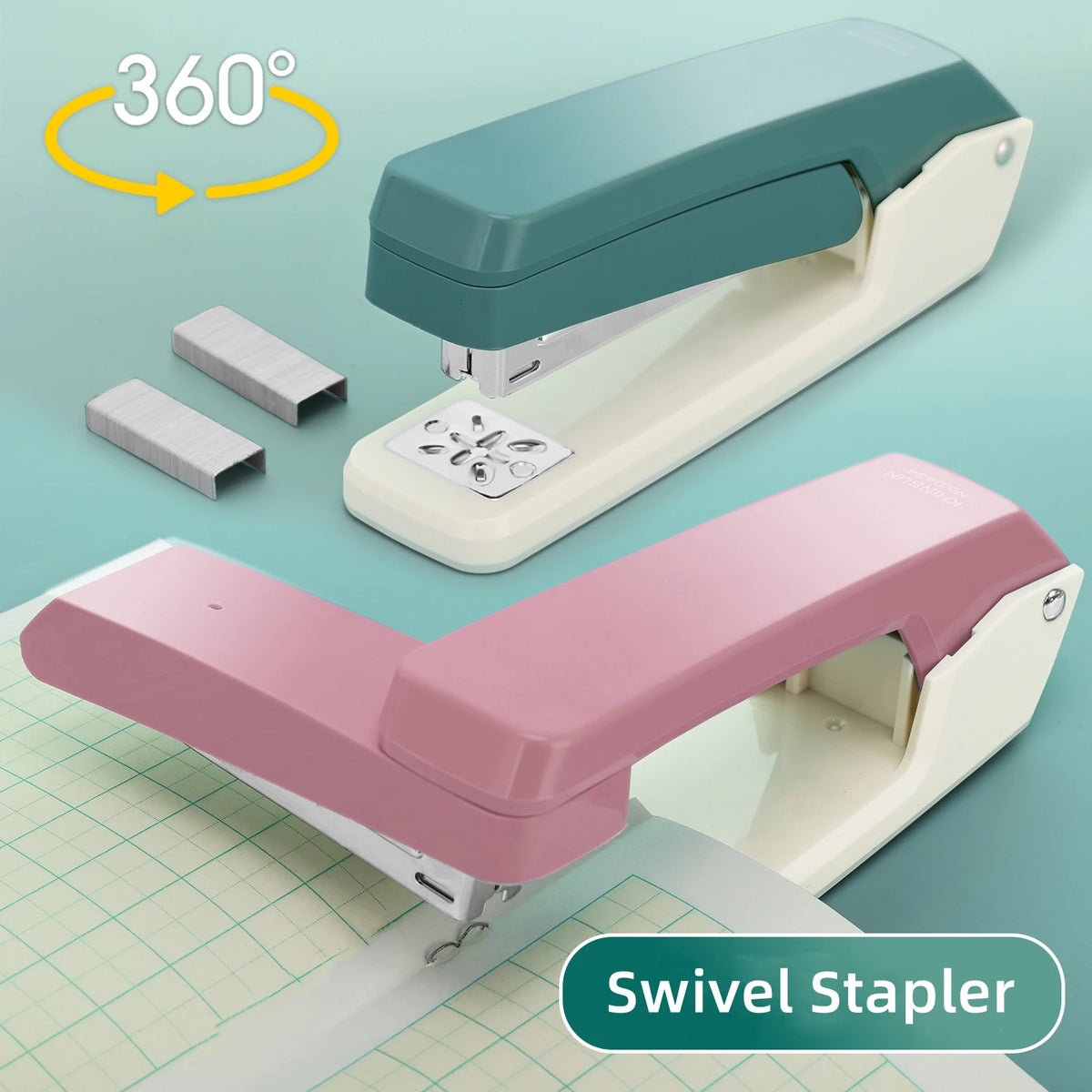 Swivel Manual Stapler for 24/6 Staples