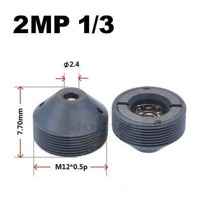 6mm pinhole lens 2.0 MegaPixel HD CCTV M12 Mount 1/3" Image Format F2.0 Fixed Iris,60Degree Horizontal Viewing Angle