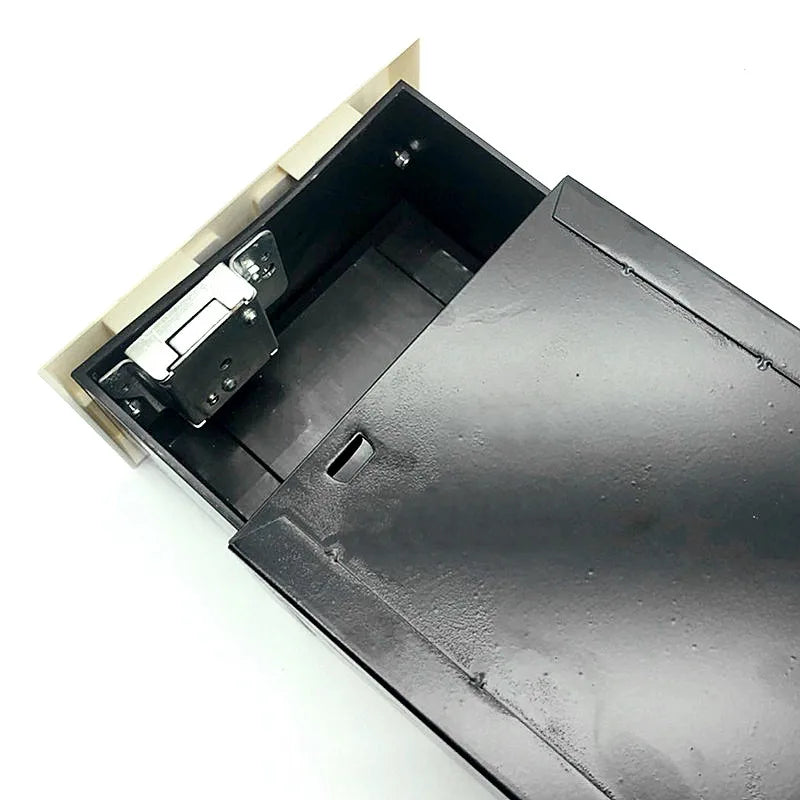 Hidden Wall Socket Safe with Secret Storage and Key Access