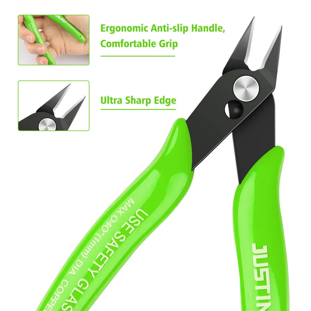 Universal Pliers Multi Functional Tools Electrical Wire Cable Cutters Cutting Side Snips Flush Stainless Steel Nipper Hand Tools 