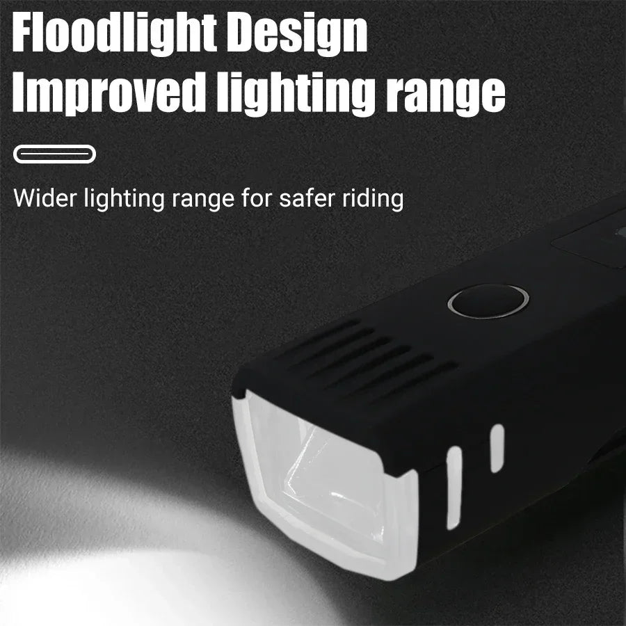 Rechargeable Bicycle Light - Front and Rear Options