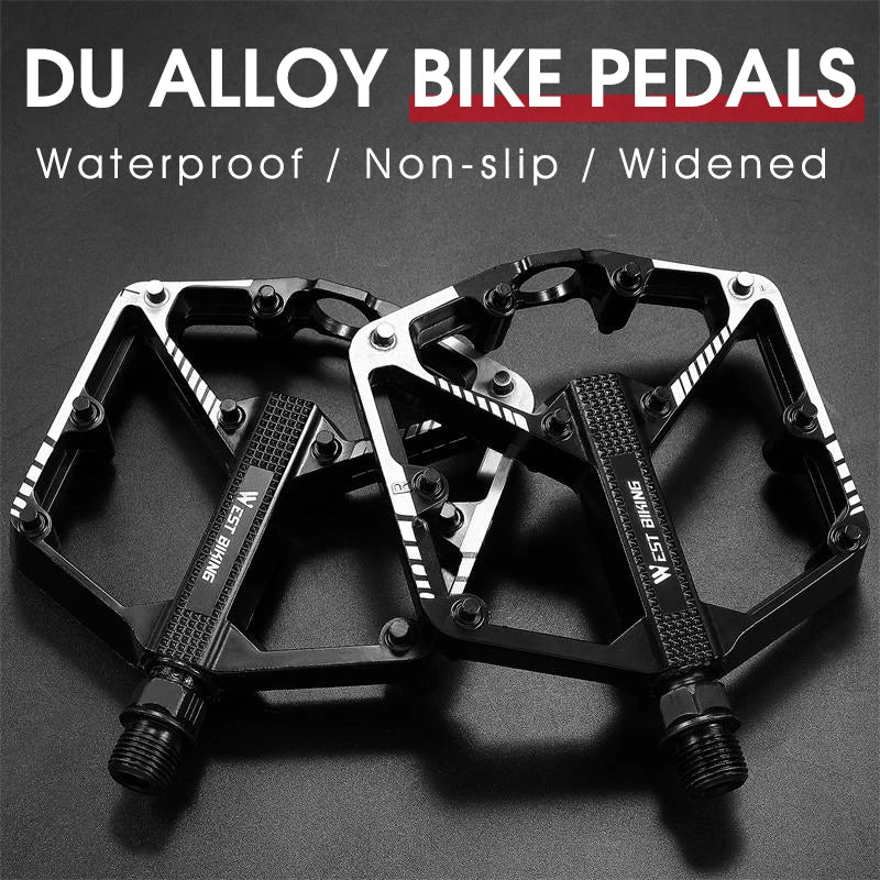 Pedales de plataforma de aluminio WEST BIKING — Par