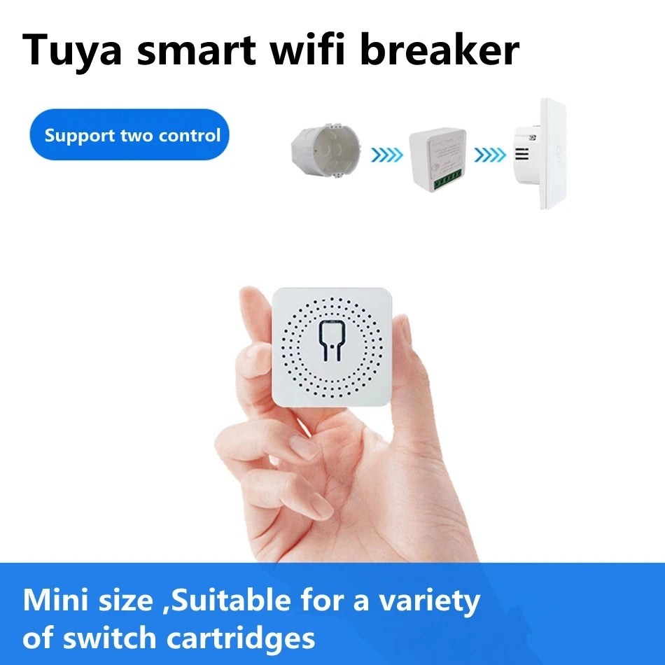 Έξυπνος διακόπτης WiFi 16A - Tuya Smart Life Module για φωνητικό έλεγχο