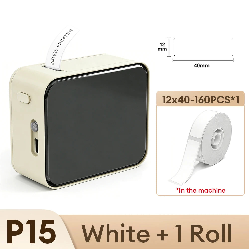 P15 Bluetooth-thermische labelprinter