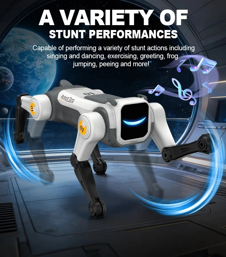 RC Mekanisk Robot Hund med Stemmekontrol og Tricks