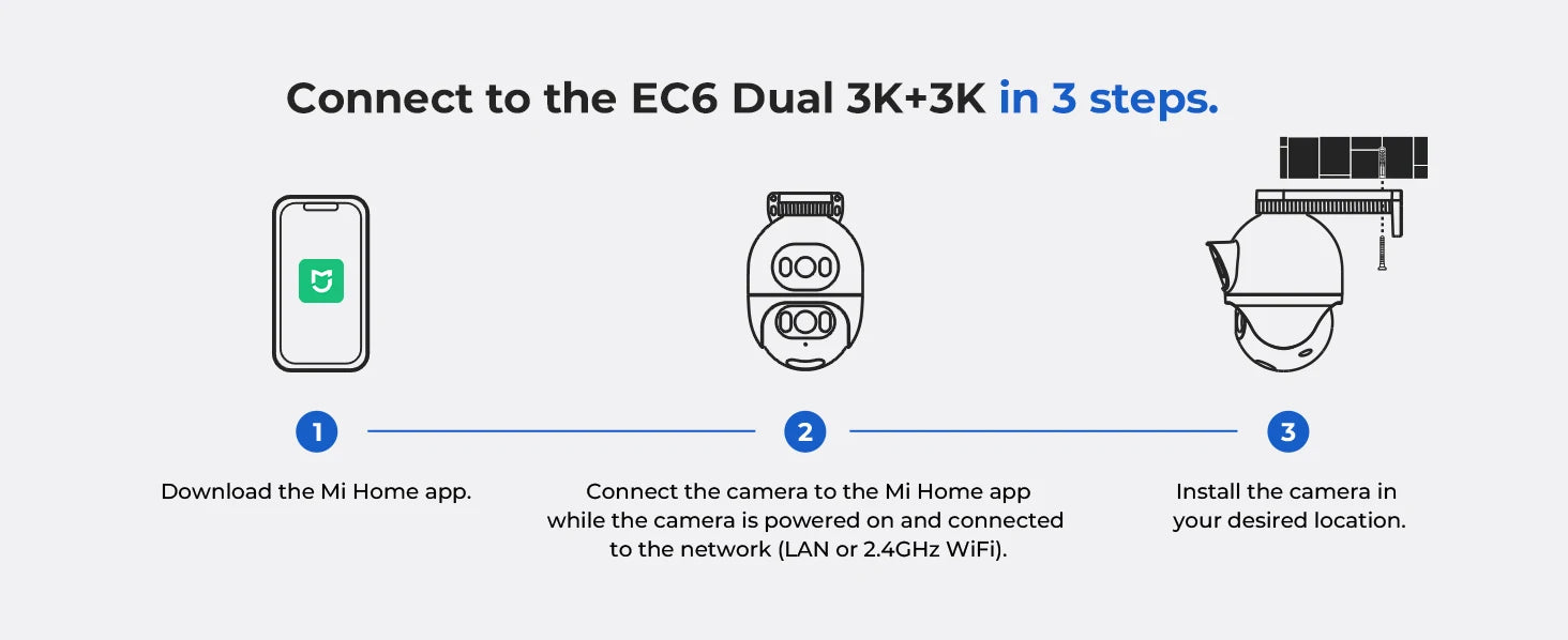 IMILAB EC6 Dual 10MP Outdoor WiFi Security Camera