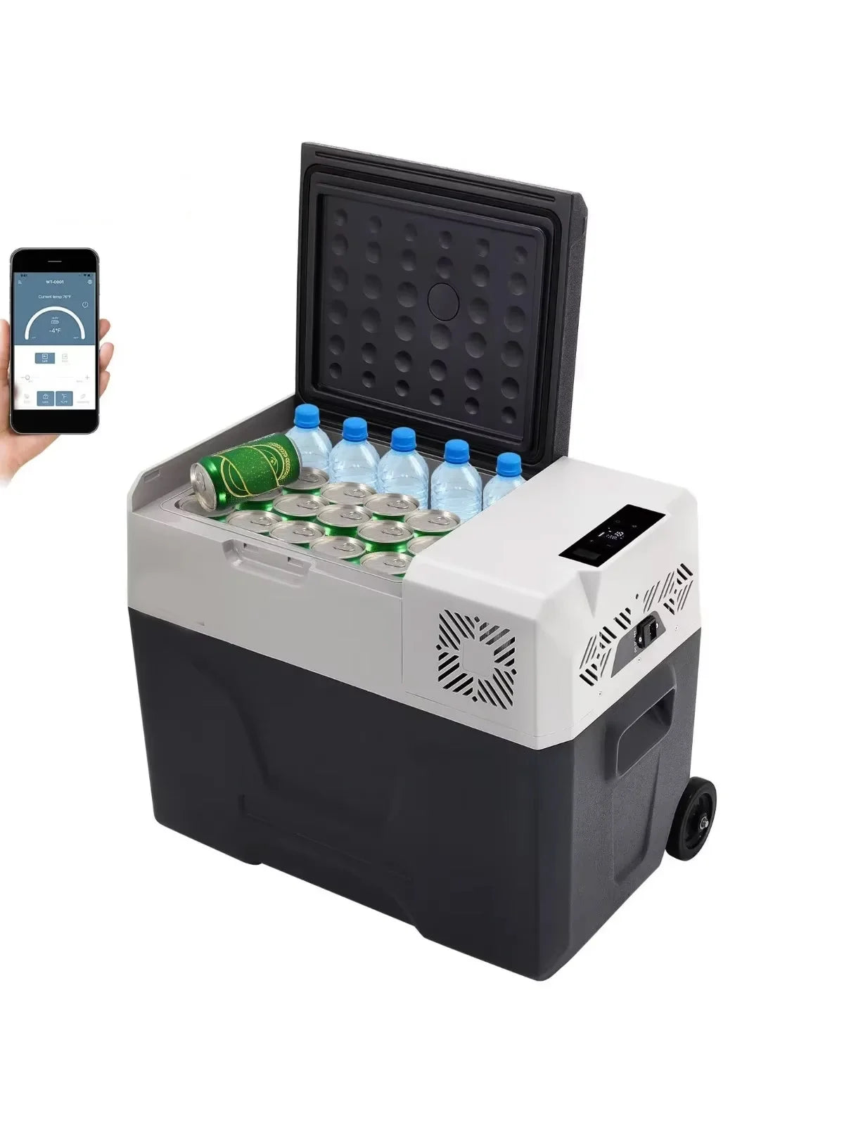 Portable Compressor Refrigerator Freezer 15L, 12/24V & 100-240V
