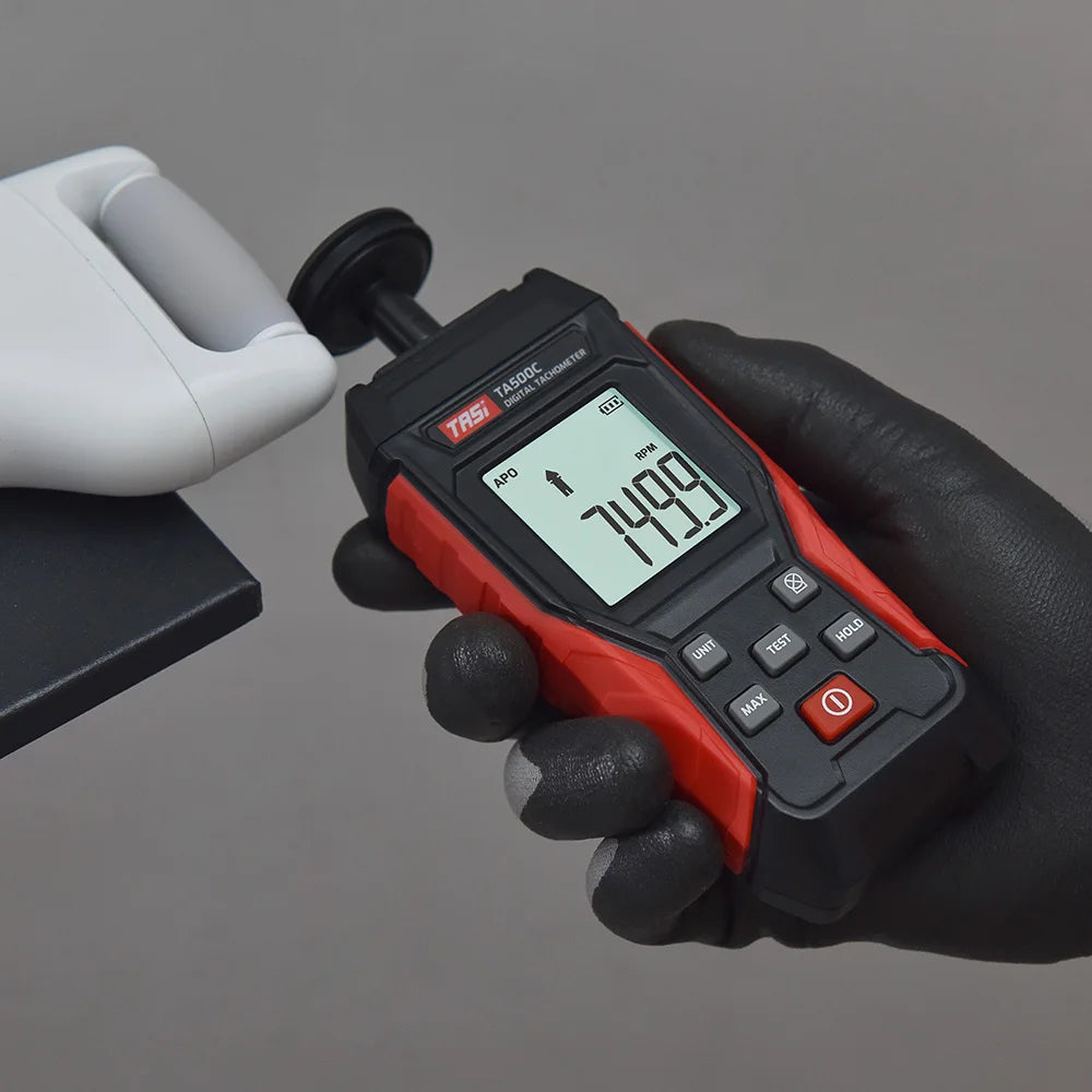 TA500A/B/C Digital Tachometer, Contact & Optical Options