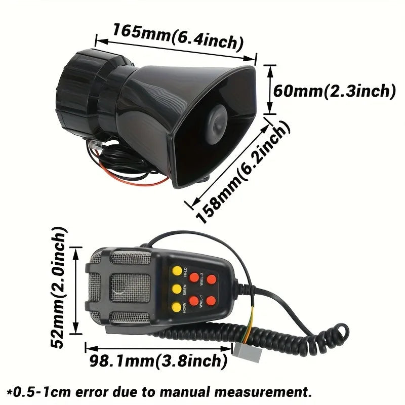 12V Car Alarm with Microphone