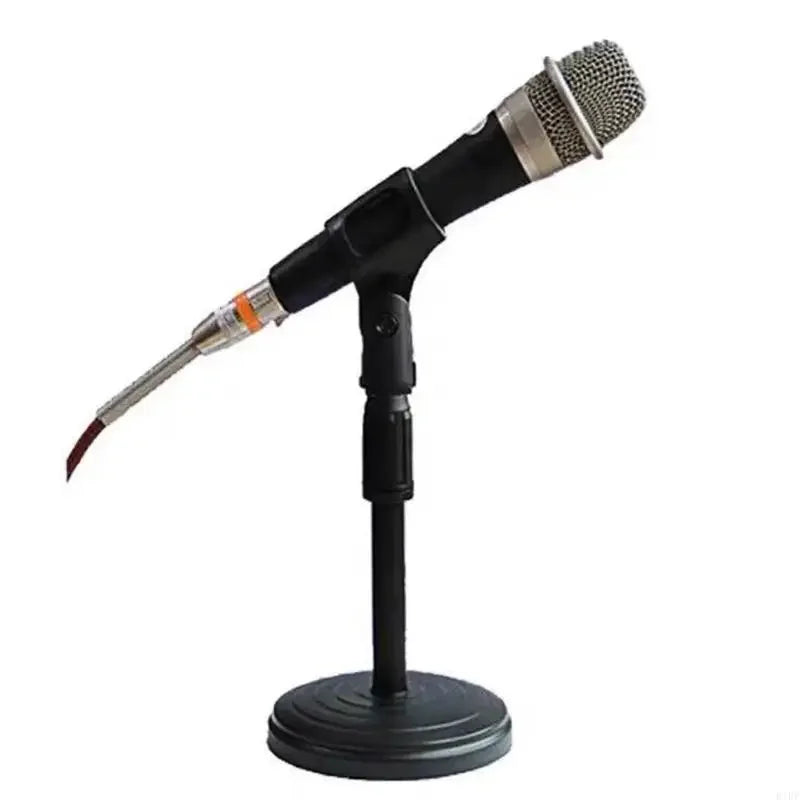 Height-Adjustable Desktop Microphone Stand