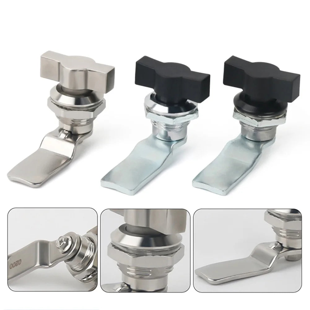 Keyless Cylindrical Cam Lock Cabinet Tongue Lock Distribution Box Door Handle Lock Hardware Accessories