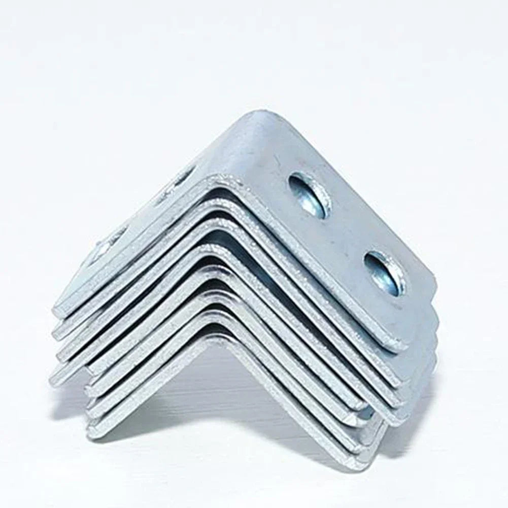 12-Piece L-Shaped Corner Brackets, 15 x 25 x 25 mm