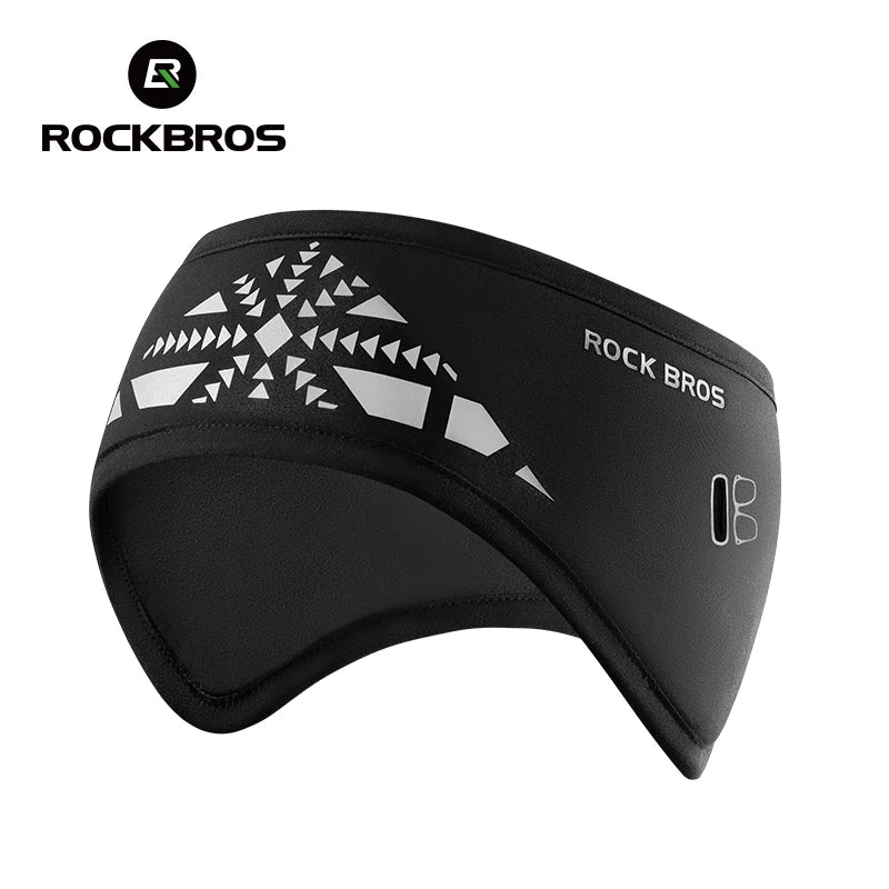 Winter Cycling Headband Ear Warmer Windproof Double Layer