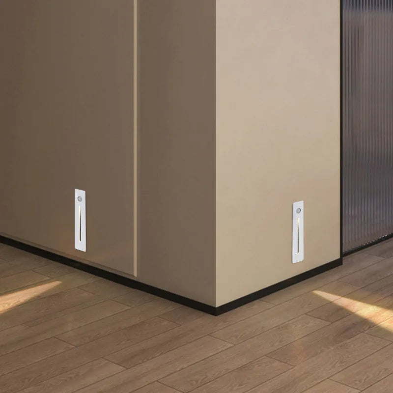 Recessed LED Stair Light - Sensor Options