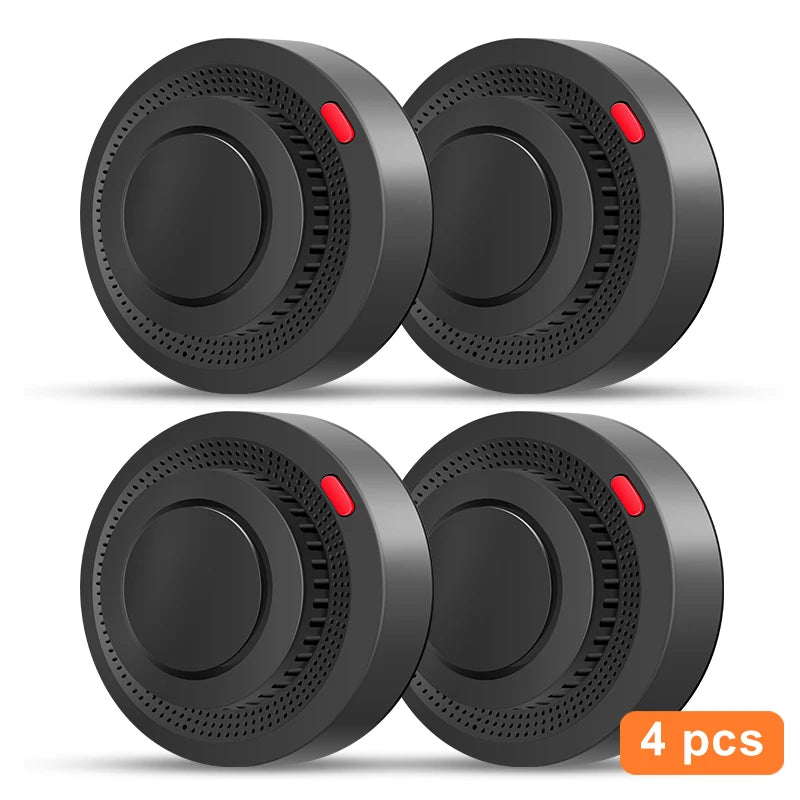 Tuya Smart WiFi Smoke Sensor Fire Protection Smoke Detector 85dB Sound Security System Firefighters  Smartlife APP Control 