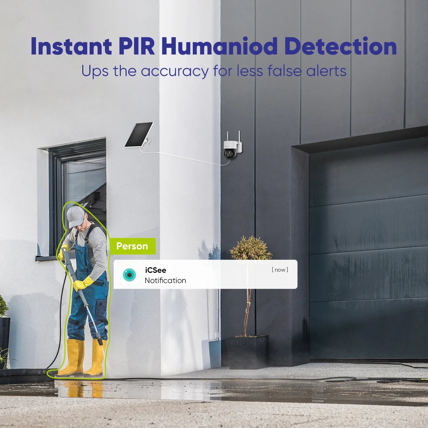 Solar Security Camera – Wireless Solar-Powered Home Surveillance