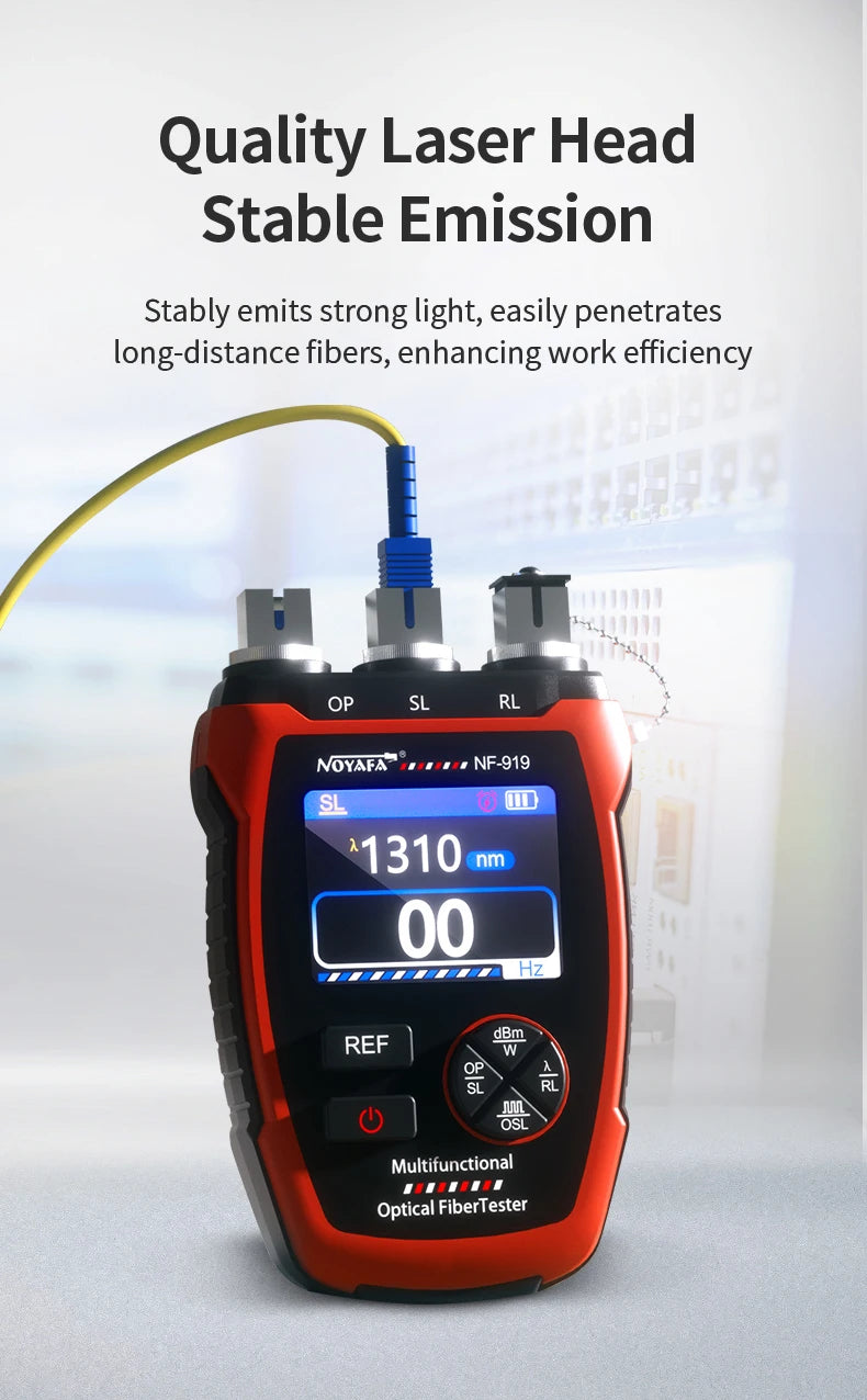 NF-919 Optical Power Meter, Light Source and VFL