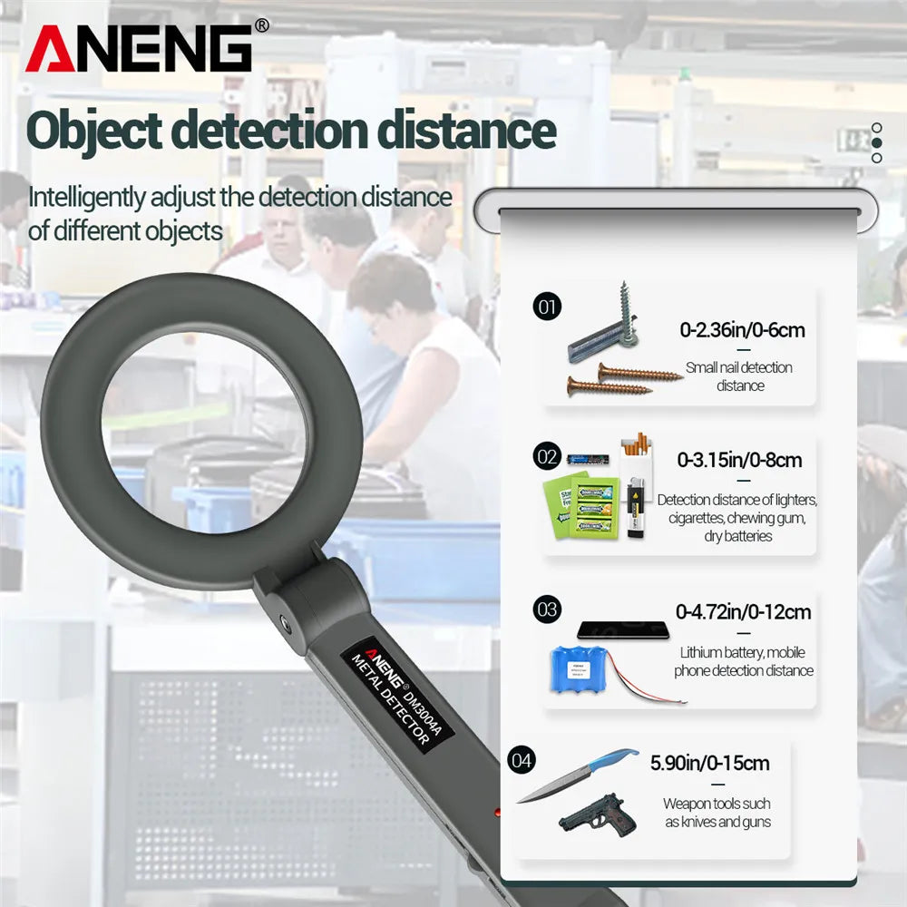 DM3004A Handheld Metal Detector