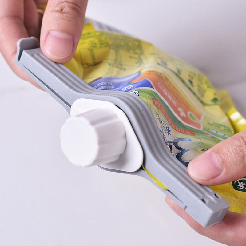 Screw Cap Sealing Clip Seasoning Bag Milk Powder Salt Bag Sealing Clip Snack Food Preservation Clip Gadget Kitchen Accessories 
