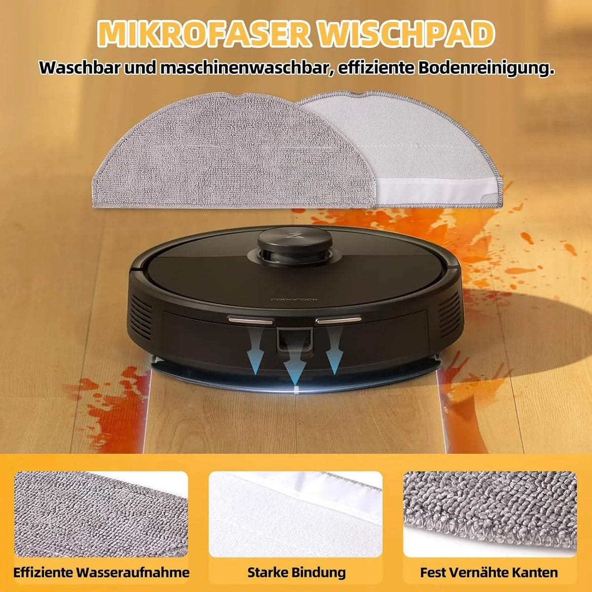 Replacement Accessory Kits for Selected Roborock Q7/Q8