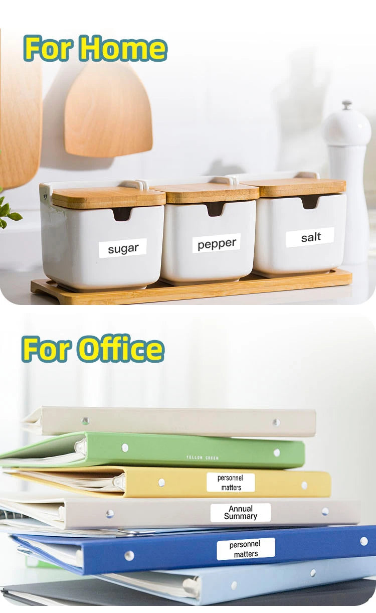 Thermal Laber Printer MINI Wirelessly BT 203dpi Photo Label Memo Wrong Question Printing With USB Cable Imprimante Portable